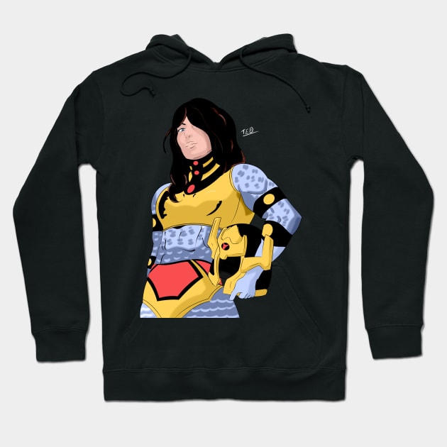 Big Barda. Hoodie by Eternal Oak Store's